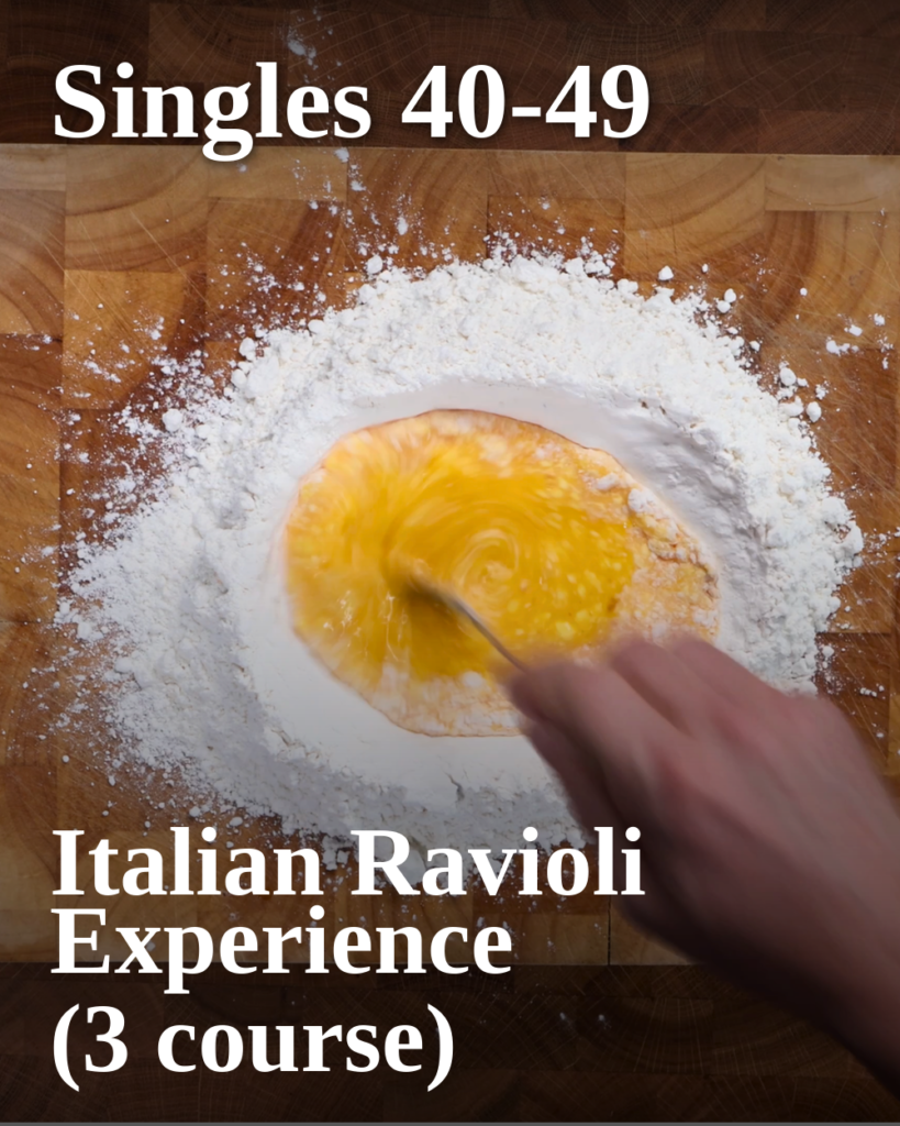 ravioli experience card singles 40 49